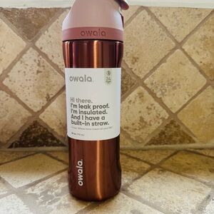 Owala 24oz In Good Company Metallic Rose Gold